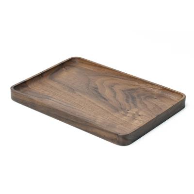 China Wooden Jewelry Storage Tray Classic Rectangle Table Tray Jewelry Storage Trays for sale