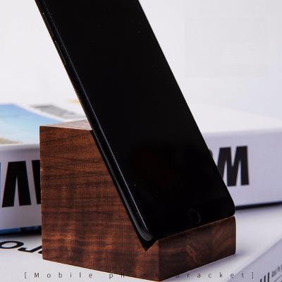 China Cell Phone Stand Phone Holder - Wooden Cell Phone Stand - Wooden Phone Holder - Office Home Using Set Your Hands Freedom for sale