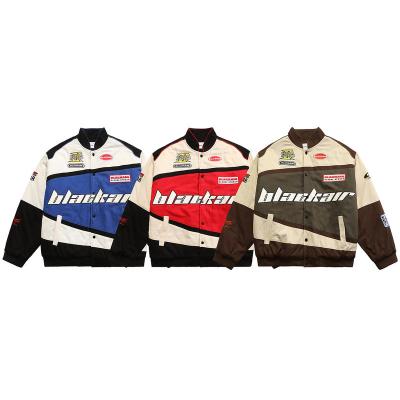 China OEM Reversible Custom Embroidery Patches High Quality Mens Bubble Outerwear Coat Plus Size Winter Letterman Varsity Jacket for sale