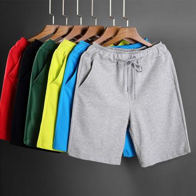 China Custom Logo French Terry Jogger Summer QUICK DRY Sweat Abbreviations Pure Cotton Mens Workout Basketball Shorts for sale