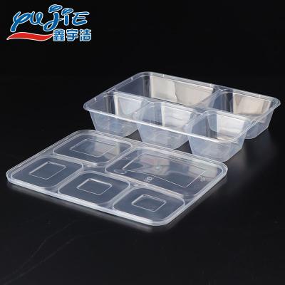 China Custom Microwavable Printed Disposable Clear PP Children Plastic Food Bowl For Plastic for sale