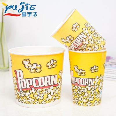 China Materials Printing 300mm Recycled Drinks 1000ml Chicken Container 46oz Popcorn Cups Bucket 32oz for sale