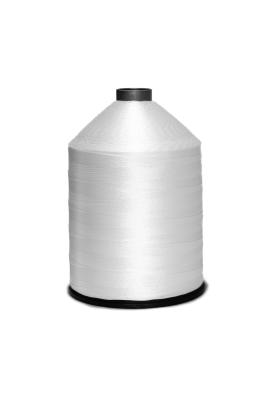 China 1000D*3 Extra Strong Polyester Thread White 100 Percent Polyester Thread for sale