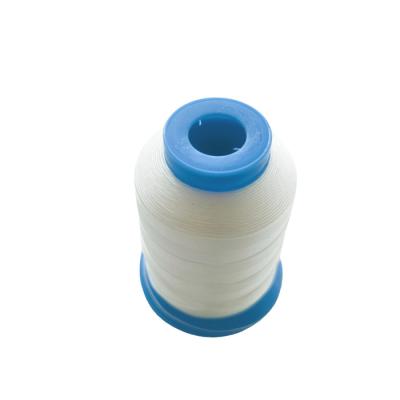 China 120D*2 210D*2 500D*3 Bonded Polyester Sewing Thread Heavy Duty White Thread for sale