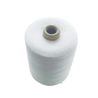 Chine Fils de polyester blanc pour les coutures de résistance 1*3/1*4/1*5-1*10 à vendre