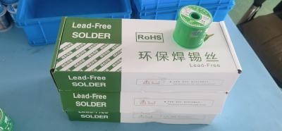 China 0.3Ag Rosin Lead Free Solder Wire Sn99Ag0.3Cu0.7 22 Degree for sale