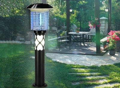 China Mosquito power grid outdoor park residential villa LED lighting mosquito-killing lamp lawn mosquito-killing lamp for sale