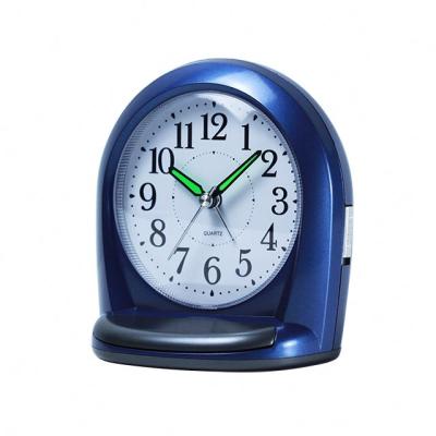 China New Antique Beautiful Field Movement Style Design Cresendo Buzzer Alarm Table Clock for sale