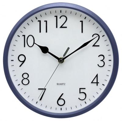 China Antique Style Round Shape Quartz Analog Classic Non-Ticking Wall Clock for sale