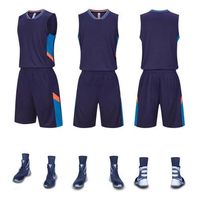 China Breathable High Quality Basketball Jersey Basketball Uniform Suite for sale