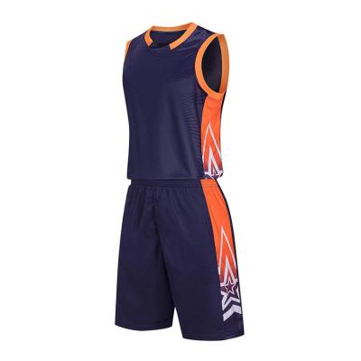 China Quality Breathable Thai Basketball Tank Top Basketball Uniform Kits for sale