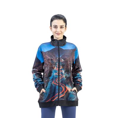 China Breathable Low Price Guaranteed Quality Track Jacket Custom Anorak Women for sale