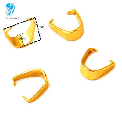 China Wholesale Hook Dangling Spot Connection Stainless Steel Melon Seed Buckle Hook Connector Necklace Hanging Clasp for sale