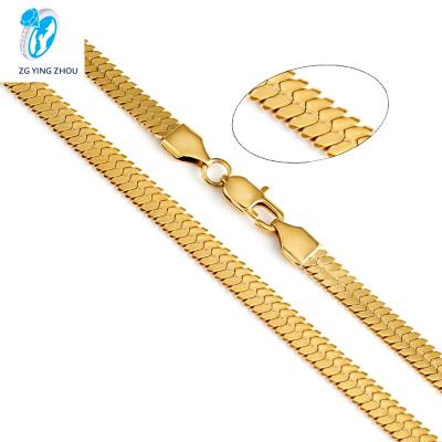 China Unique Hiphop Jewelry Women Party Wedding Engagement Gold Stainless Steel Necklaces for sale