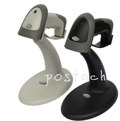 China Handfree POS PT990 Barcode Scanner Laser Bar Code Reader With Stand USB,PS/2 for sale