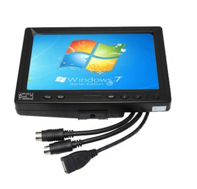 China Hot Sales VGA HQ 7Inch LED TFT Touch Screen Monitor USB Digital Active Matrix With Base for sale