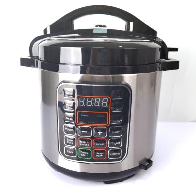 China LB-06B Electric Household Pressure Cooker Pressure 6L/1000W Rice Cooker Digital Pressure Cooker for sale