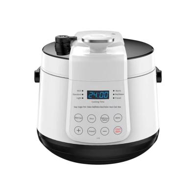 China Hotel Multifunctional Portable Smart Electric Rice Cooker 5l Small Pressure Cooker LED LCD Display LB-F6 for sale