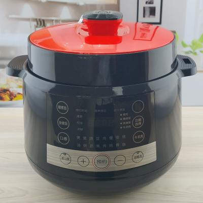 China Hotel LB-F10 Stainless Steel Inner Pot LED Plastic Housing Touch Control Electric Pressure Cooker for sale