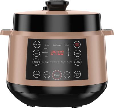 China LB-F10 household electric pressure cooker for cooking food with aluminum bottom can slow cooker for sale