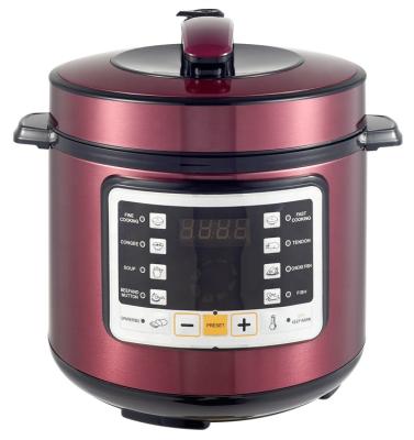 China Household LB-21 1000w durable 8 in 1 digital electric pressure cooker in LED multipurpose_slow cooker for sale