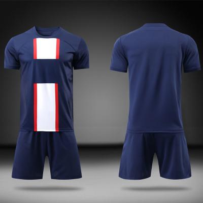 China Shirts & Tops Customized short-sleeved soccer jerseys for boys and girls customized printed student athletic uniforms for sale