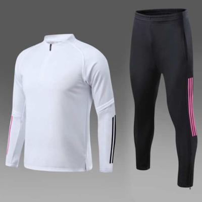 China Breathable Football training uniform set male adult autumn and winter team uniforms customized children's jerseys long sleeve sports appear for sale