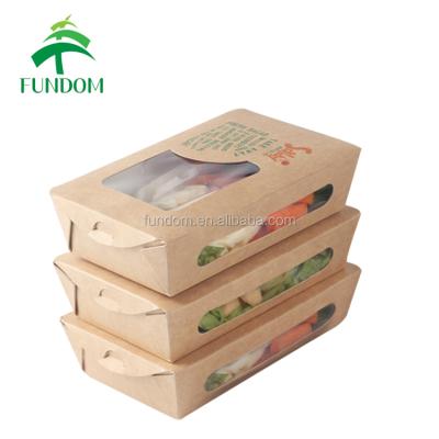 China Recyclable Porcelain 25 Years Experience Factory Cheap Food Packaging Boxes Kraft Paper Slice Cardboard Paper Custom Printed Paper Box For Food for sale