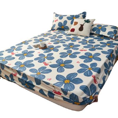 China Bedspread Simmons Single Layer Dustproof Bedding Cover Protective Sleeve Dustproof And Non-Slip Fitted Sheet for sale