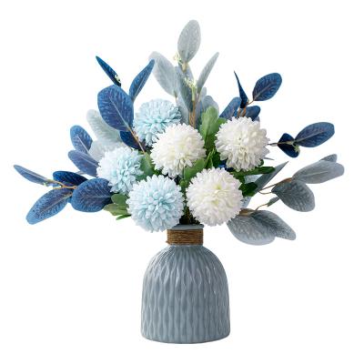 China Modern home decoration living room creative flower arrangement dried flower vase modern ceramic flower vases for sale