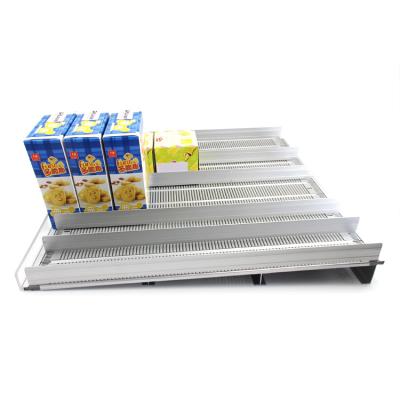 China Store Single Sided Online Hot Selling Clear Plastic Spring Pusher for Grocery Store Display Stand for sale