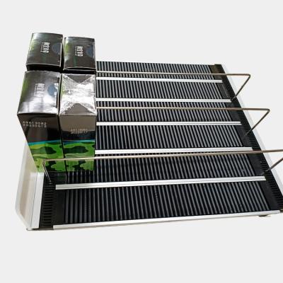 China Single-Temperature Supermarket Supplier Tray Cooler Glides Roller Shelf for sale