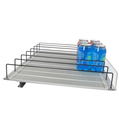 China Single-Temperature Combined Shelf Smart Roller System Supermarket Beverage Shelves for sale