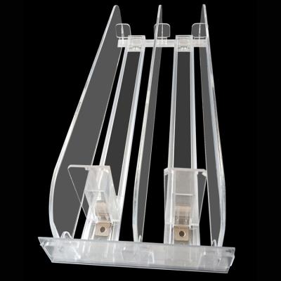 China Automatic Double Sided Supermarket Used Cigarette Pusher Holder Rack Shelf Pusher for sale