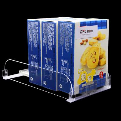 China Supermarket Retail Display Beer Cans Bottle Cigarette Spring Load Shelf Pusher for sale