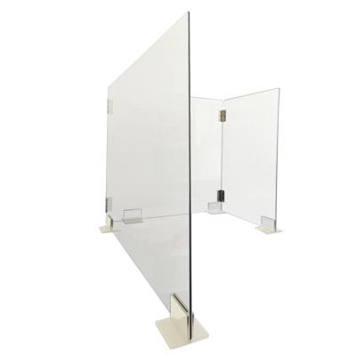 China Clear School Plexiglass Acrylic Reception Pad Screen For Office for sale