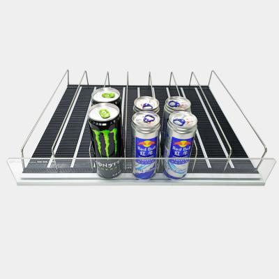 China User-Friendly Filling FIFO Roll Shelf Supermarket Shelf Beverage Cooler Display Stand for sale