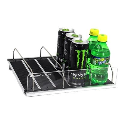 China Supermarket Beverage Cooler Shelf Vending Machine Roll Shelf Beverage Display Rack Cooler Shelf for sale