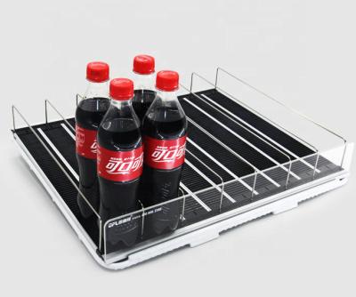 China Drinks Display Stand Function Cooler Shelf For Dinner Market Beverage Shelf for sale