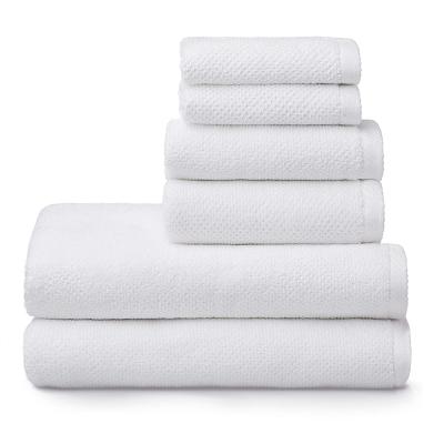 China QUICK DRY High Quality Custom Cotton 100% White Popcorn Pineapple Logo Textured Towel Luxury Bathroom Towels Bath Set For Hotel Spa for sale