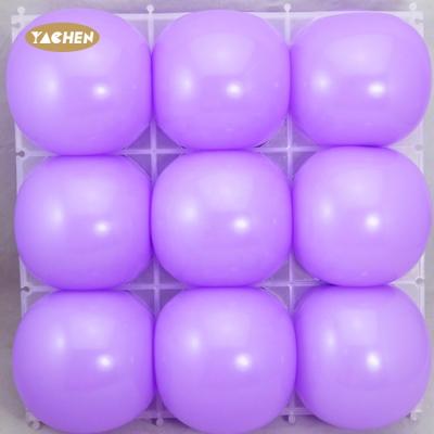 China Balloon Yachen Decoration 9 Holes Balloon Wall Frame Marco del globo Square Grids for Wedding Decoration for sale