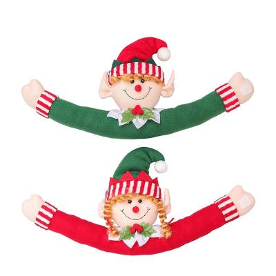 China Lovely Best Gift Colorful Cartoon Elf Curtain Buckle Creative Christmas Decoration For Window Fixer Hanging Ornaments for sale