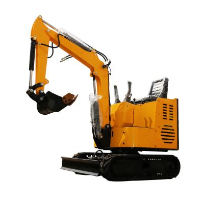 China KQ15 Farm Garden China Cheap 0.8 Ton New Mini Excavator Small Digger With Attachments for sale