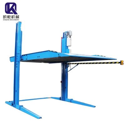 China Special 2 post vehicle parking system economic home garage parking equipment for sale