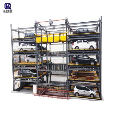 China smart parking system underground garage lift pallet lifting device full automatic stacker car park system for sale