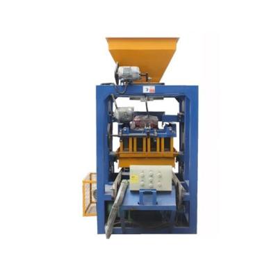 China QT4-23A cheap semi-automatic manual brick making machine price in China en venta