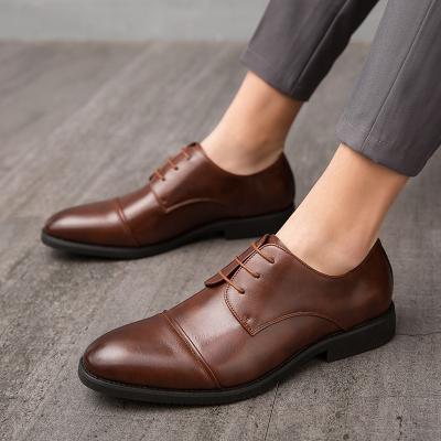 China Around 2021 New Styles Men's Plus Size 48 Leather Formal Office Wedding Formal Elegant Shoes for sale