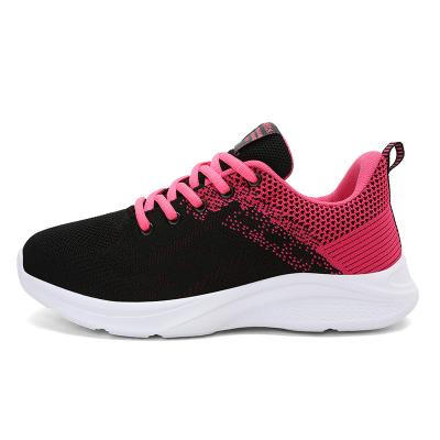 China 2021 Fashion New Arrivals Women's Fashion Breathable Mesh Walking Shoes Lightweight Sneakers for sale