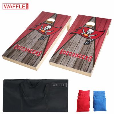 China Pocket Screwed Regulation Size Cornhole with Custom Cornhole Board Decal for sale