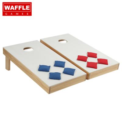 China Pocket Screwed WAFFLE ACL ACO Standard 1/2 Inch Birch Plywood Premium Cornhole Game Set for sale